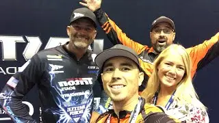 BASS ELITE PRO Bill Weidler KastKing LIVE at ICAST2018 - KastPro Braid Sunglasses