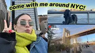 Come with me around NYC! (Riding the ferry, rooftops, Brooklyn, + an event!)