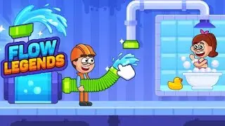 🥸 Flow Legends 👨🏻&zwj;🔧 walkthrough ⚙️ RYAN MOBILE GAMEPLAY 🛠