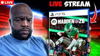 🔥 MADDEN NFL 26 LIVE GAMEPLAY 🔥 | PS5 Stream | Ultimate Football Action | YouTube_FatBoy_J