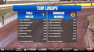 Poole vs Birmingham | Jubilee | POOLE PIRATES SPEEDWAY 2022