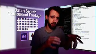 Adobe Scripting Tutorial: Batch Search Comps and Footage