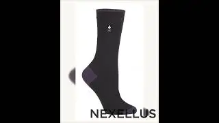 Heat Holders - Ladies Ultra Lite Socks (Black / Purple (Oia))