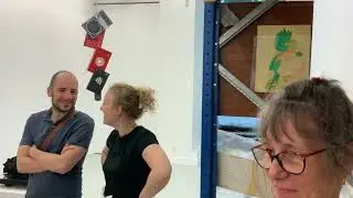 Avec Thierry MADIOT autour du Fond Louisette & Marcel CHANSIGAUD