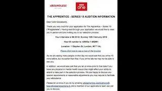 The Apprentice 2019 Application | The Tom & Jack Podcast