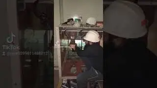 main incoming panel ct install and basbar