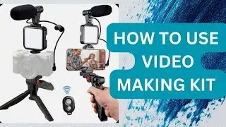 step-by-step tutorial video making kit |Unboxing  video making kit AY-49 Telugu | video making kit