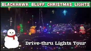 Blackhawk Bluff Christmas Lights Display Tour 2025 | Jacksonville, Florida 🎄✨#christmaslights #2025