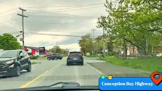Newfoundland: Driving from Conception Bay South to Holyrood