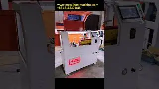 Brake oil pipe cutting machine with line marking