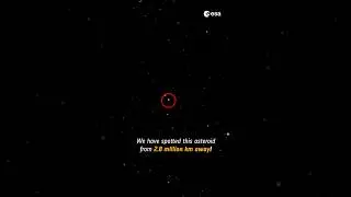 Spotting an asteroid from 2.8 million km away! ☄️