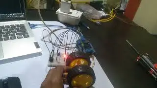 Voive command robot with led signal an buzzer 