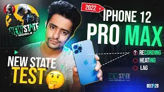 iphone 12 pro max gaming test 2022 NEW STATE MOBILE