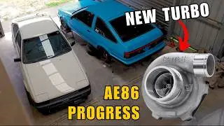 AE86 Turbo Upgrade + Huge Progress Update!