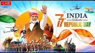 LIVE: Republic Day Parade, Kartavya Path, Delhi : India marks 77th Republic Day, PM Narendra Modi