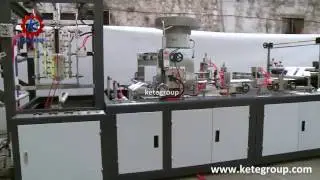 KTHC-IZ Full automatic zipper lock bag making machine