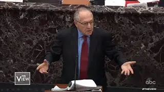 Dershowitz: Re-Election Actions Not Impeachable, Part 1 | The View