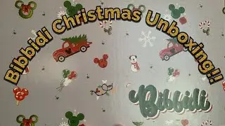 Bibbidi Bobbidi Christmas box unboxing!! 🎄December 2021🎄#bibbidibobbidiboxes #disney #christmasbox