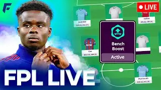 FPL GW33 DEADLINE STREAM 🔴 BENCH BOOST ACTIVE 🔒 TEAM NEWS!