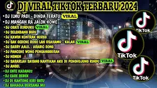 DJ VIRAL TIKTOK TERBARU 2024 | DJ ILMU PADI - DINDA TERATU | DJ MANGAN RA JALOK KOWE | OBATI RINDUKU