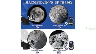 Review: MEEZAA 80mm Refractor Telescope. First Look.