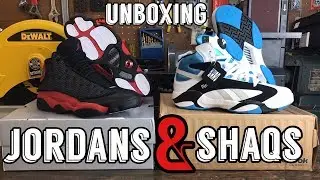 Jordan 13 Bred & Shaq Attaq 1 - Unboxing