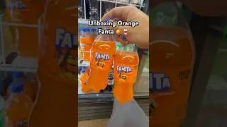 Unboxing Orange Fanta 🍊🥤