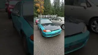 Аукцион Honda Civic EG Hatchback - Восстановление после угона?
