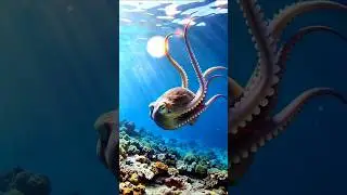 Octopus Facts in Urdu | #facts #shortvideo #subscribe #viral #science #facts سمندکا سب سے ذہین جانور