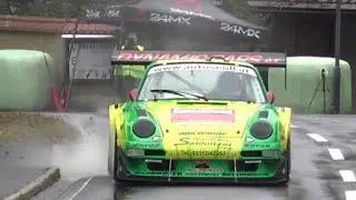 Porsche 911 bi Turbo Rupert Schwaiger Wet Race Bergrallye Marktl 2023