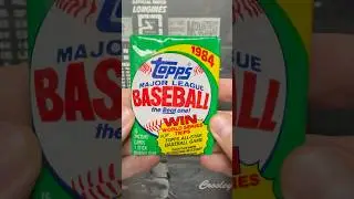 Pack Rip! 1984 Topps Baseball Cards! Mattingly RC? #junkwax #baseball  #packopening #baseballcards