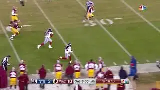 Janoris Jenkins&rsquo; Pick Six | Giants vs Redskins Week 12