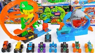 Hot Wheels Collection Unboxing Review ASMR | Hot Wheels Dragon Launch Transporter