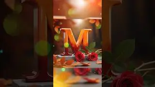M ♡ letter video !! ❤️#nameart #namistatus #nameartvideo#shortvideo🎀#trendingvideo #lovenameart ✨️❤️