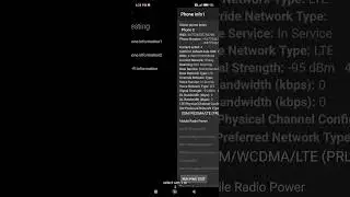 Xiaomi Redmi 4G only settings. lower signal solution