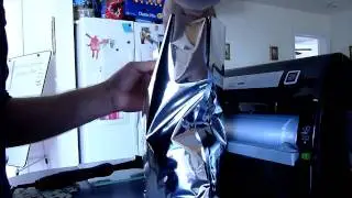 How to effectively vacuum seal a Mylar bag quickly with FoodSaver