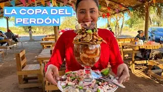 Me porte mal pero mis esposa me PERDONO con esta Mega Copa de MARISCOS
