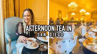 Eating at The Westgate Hotel | Afternoon Tea San Diego