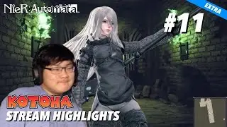 Kotoha plays NieR: Automata [Extra] - Stream Highlights 11: Plato the Defective Robot