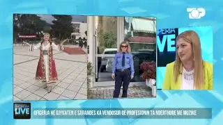 Këngëtarja që punon police: Jam përlotur kur kam vendosur prangat - Shqipëria Live 22 Mars 2023