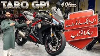 Taro Gp1 400cc Original Italian Sports Bike With Efi Abs Watercool Engine | Detail Reveiw With Price