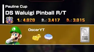 Mario kart tour Luigi DS WaLuigi Pinball R/T (Pauline cup)(new year tour 2026)
