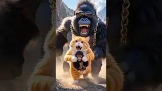 Cat vs monkey