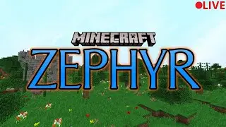 🔴Der ERSTE LIVESTREAM in der WELT von ZEPHYR! ! || Minecraft Zephyr - Livestream🔴