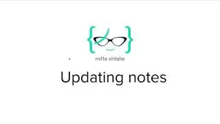 ReactJS for Beginners - 9: Updating Notes