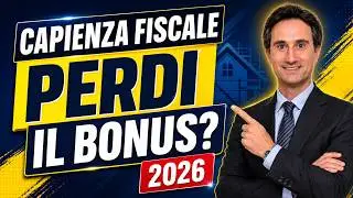 Capienza fiscale: se non la capisci perdi il bonus ristrutturazione 2026