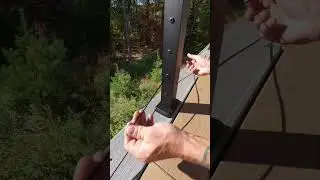 Easy DIY railing system #diy #constructionchannel #constructionchannel