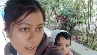 आज बाट परीक्षा भ्याइयो😁 पुकुलि बिरामि भइन😥@Shirjanavlogs 