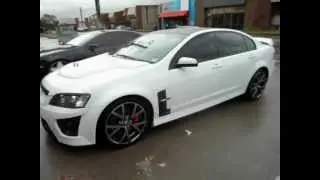 holden ve gts holden omega with 22inch rims full ve e3 bodykit walkinshaw bonnet maloo side skirts