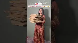 Myntra Office Wear Suit Haul #myntra  #shorts